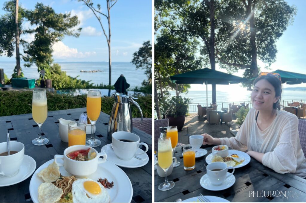Banyan Tree Bintan continental breakfast 
