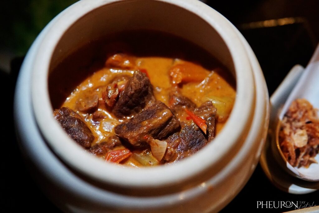 Banyan Tree Bintan Saffron Massaman Beef Curry