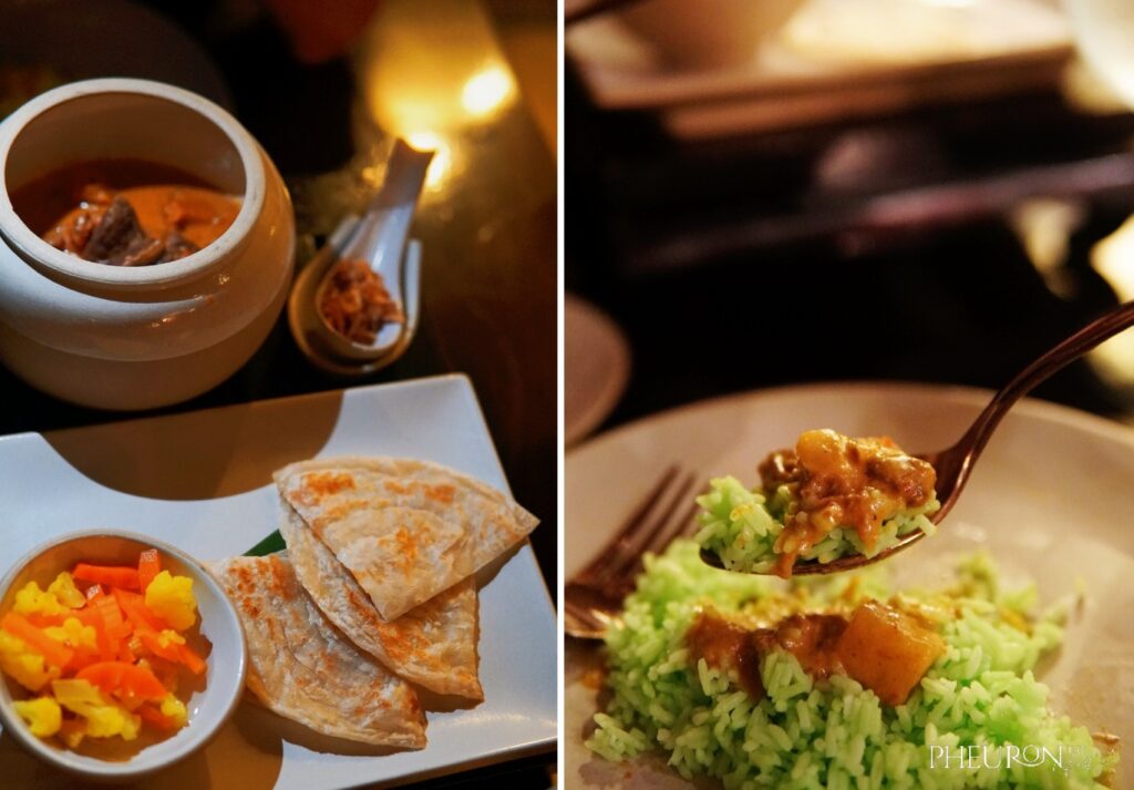 Banyan Tree Bintan Saffron Beef Massaman Curry