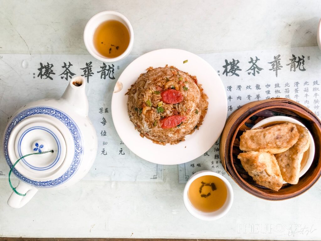 Casa de Cha Lung Wah Food Flatlay