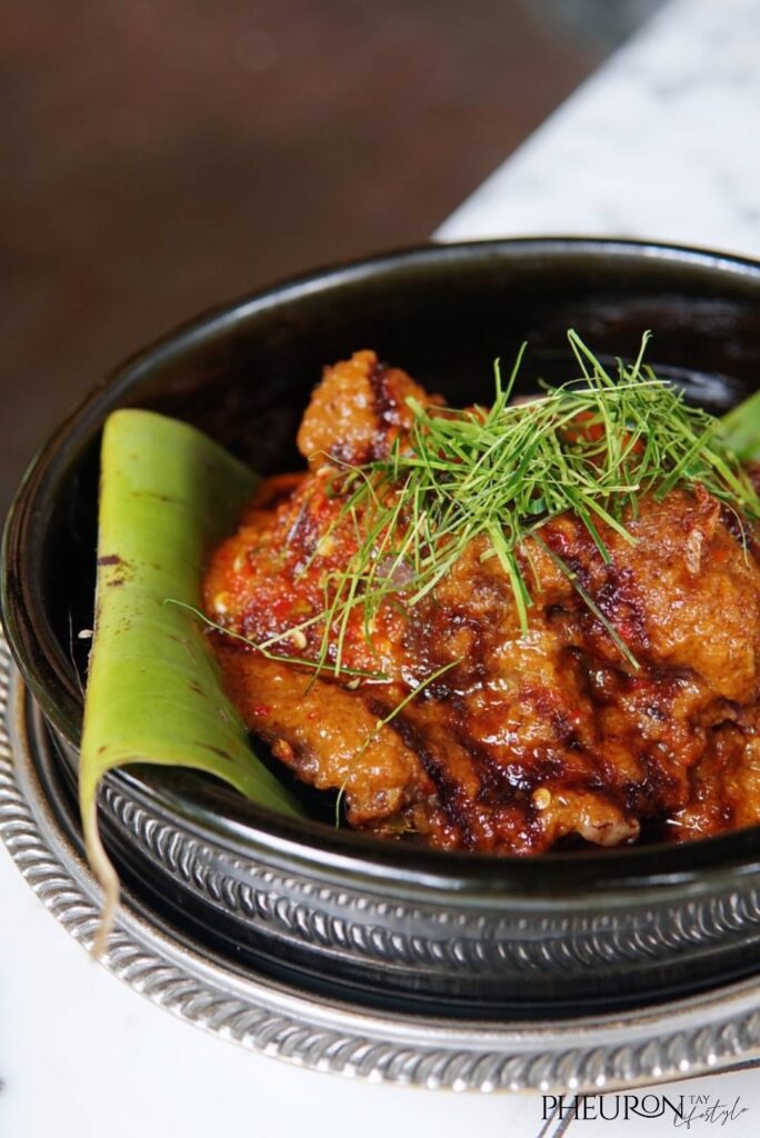 Chef's Beef Cheek Rendang, Chopsuey Cafe