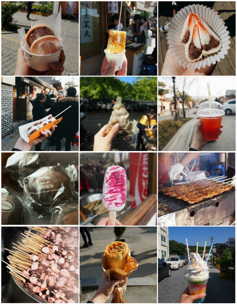 collage jeonju st food