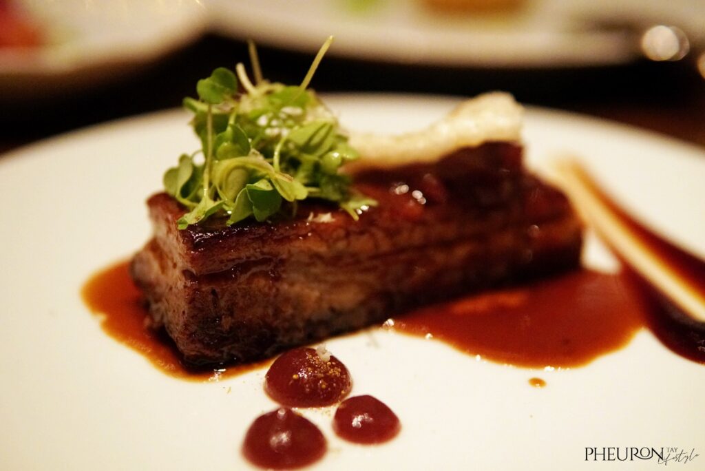 CUT by wolfgang puck Maple Glazed Pork Belly