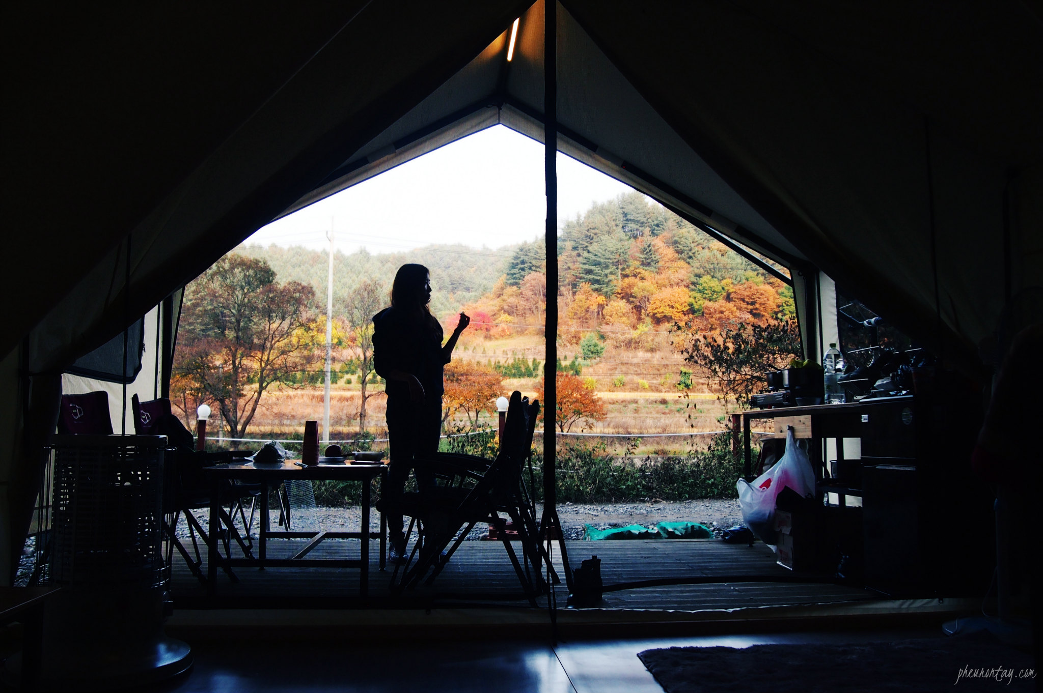 glamping in Korea, gapyeong