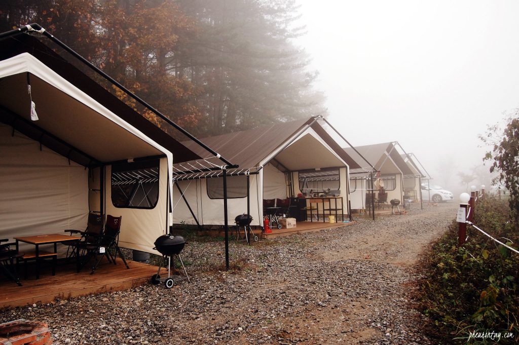 glamping experience korea, seoul 