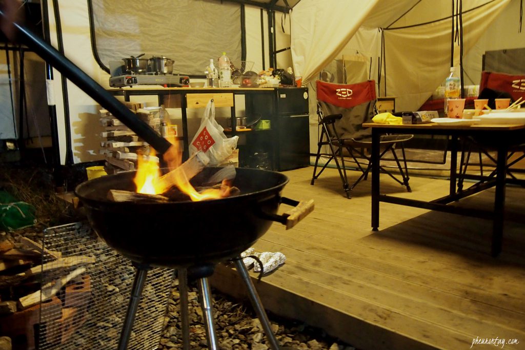 glamping experience south korea