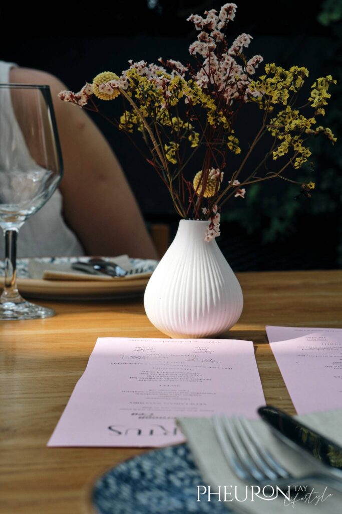 Hortus Cafe in Flower Dome Gardens By The Bay