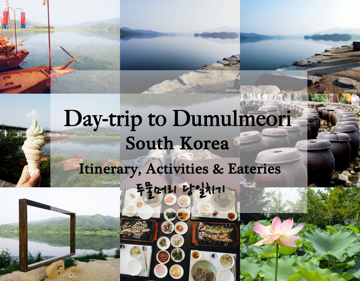 day trip to dumulmeori itinarary yangsuri