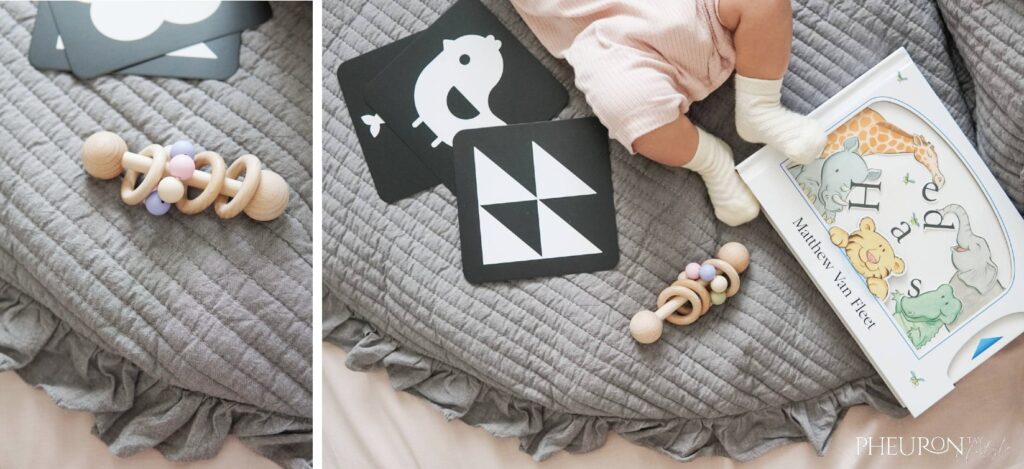 Newborn nursery essential quilted cotton playmat