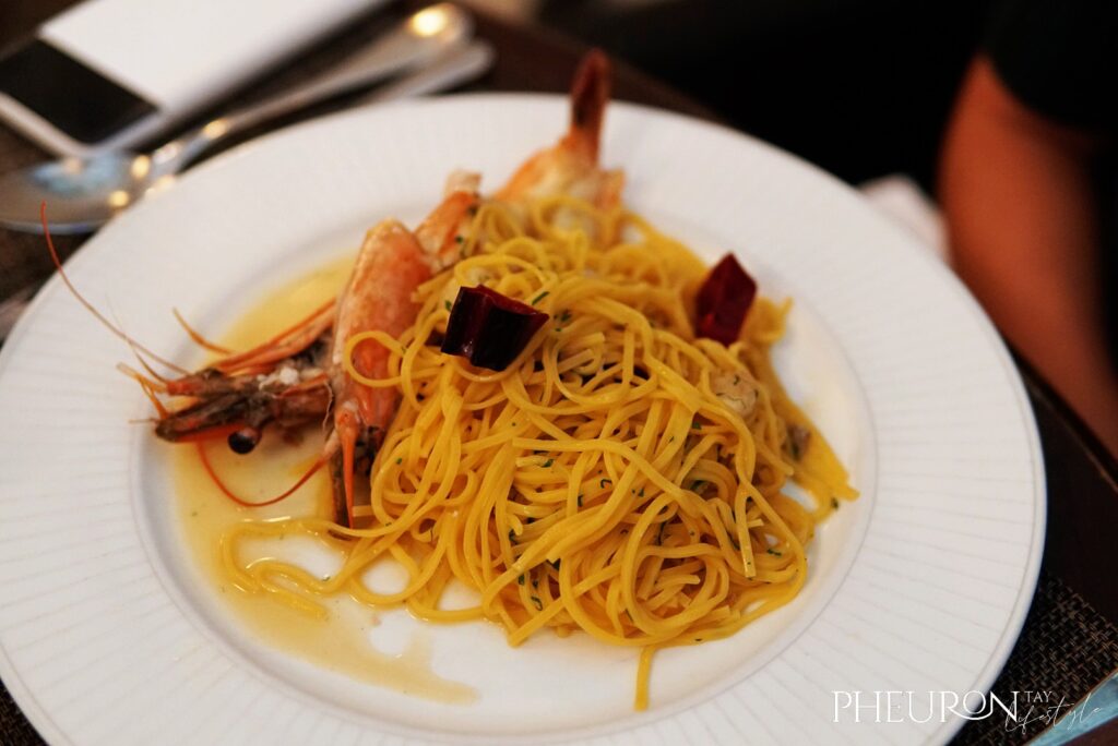 No Menu Aglio Olio Prawns