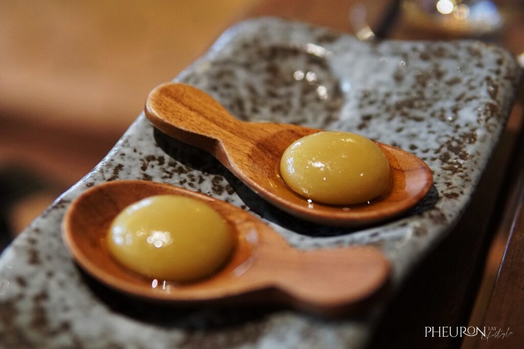 Olivia Restaurant & Lounge, Spherical Olives.
