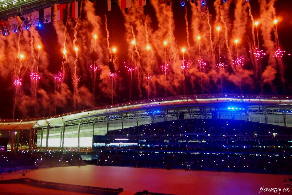 fireworks at AG 2014 