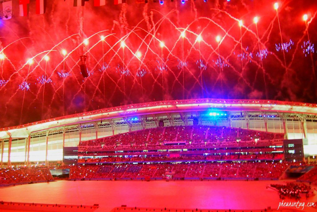 fireworks at AG 2014 