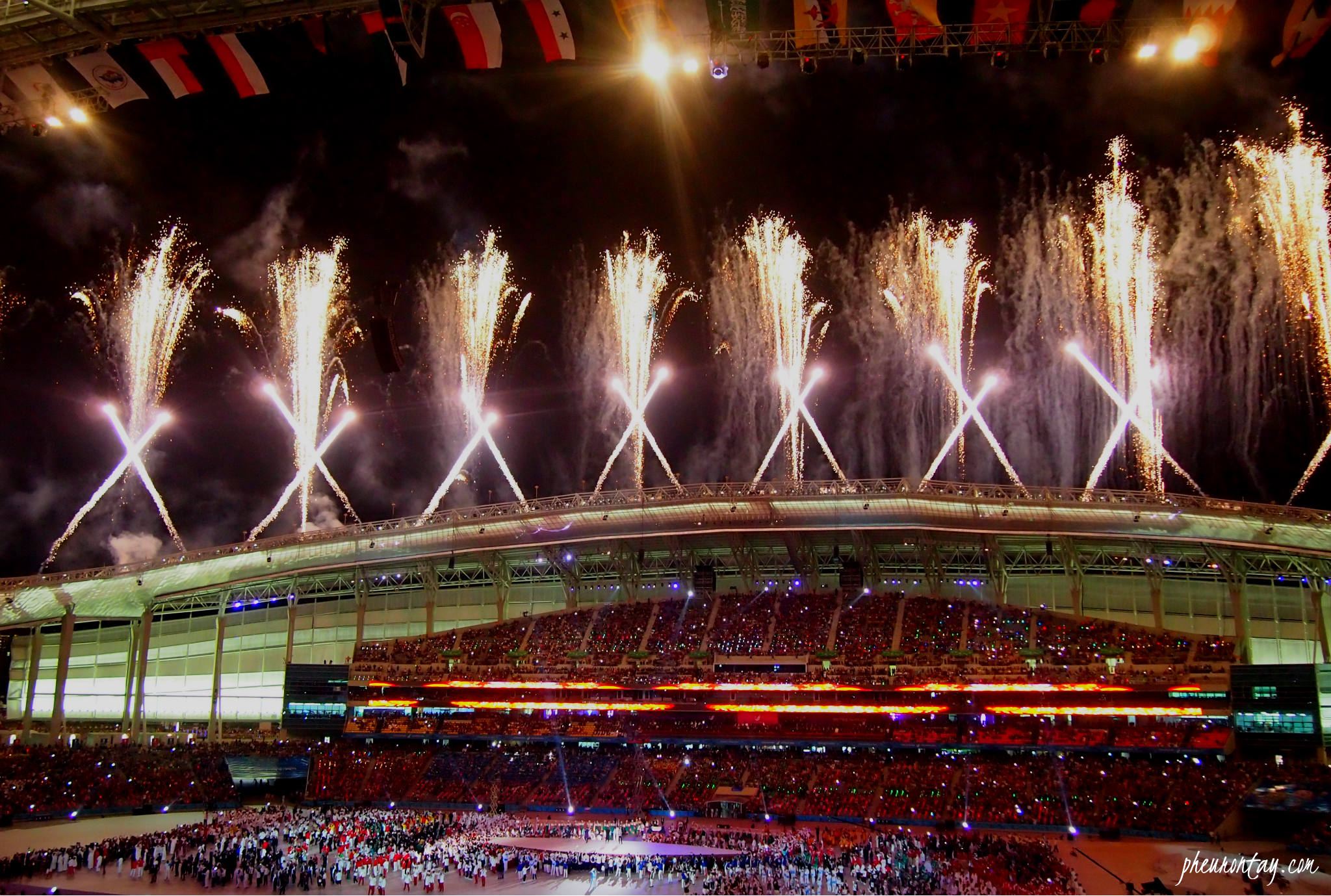 final fireworks at AG 2014