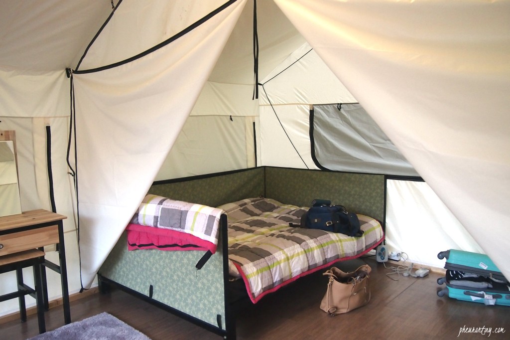 glamping facilities in korea