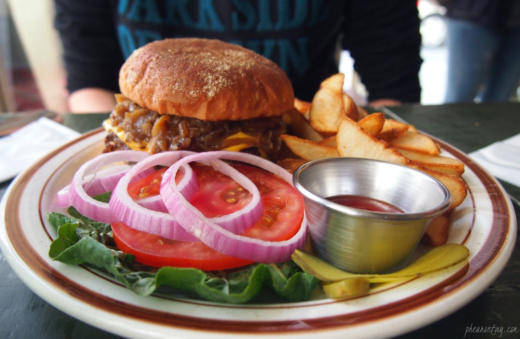 9ounce burger naksongdae 