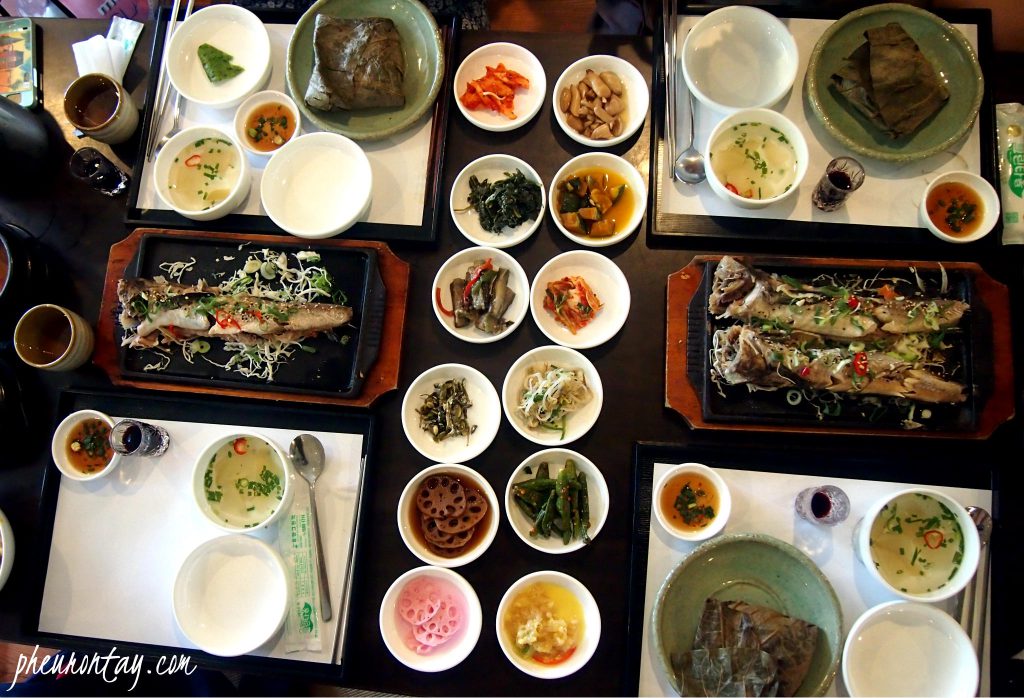 lunch at dumulmeori- yeonpat 
