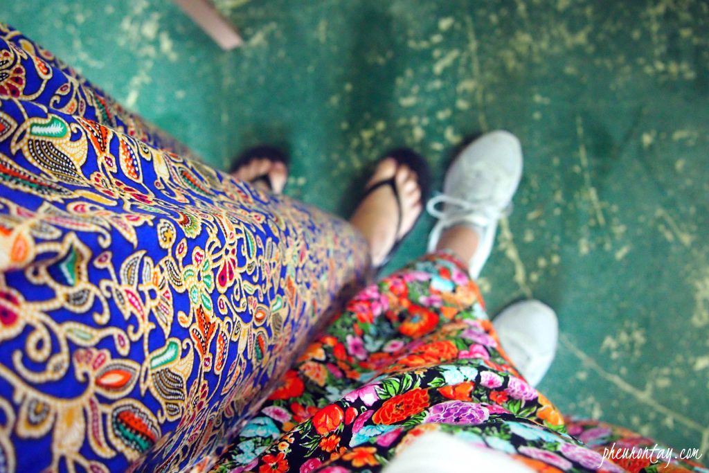 floral baggy pants fashion korea