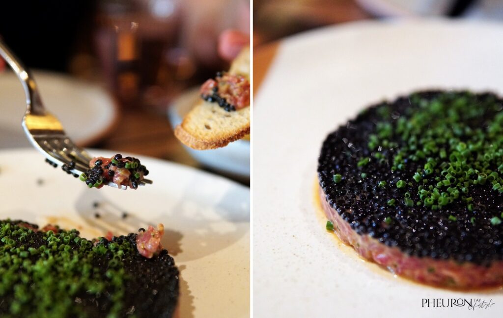 Olivia Restaurant & Lounge, Classic Tenderloin Steak Tartare