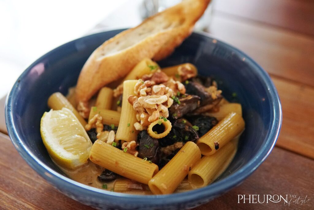 Supernova Gorgonzola Portobello Rigatoni